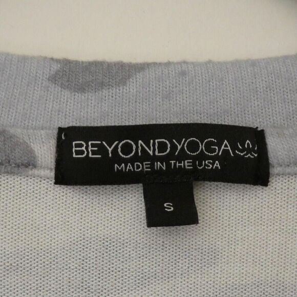 Beyond Yoga gray camo camouflage soft long sleeve top size small - Picture 4 of 15
